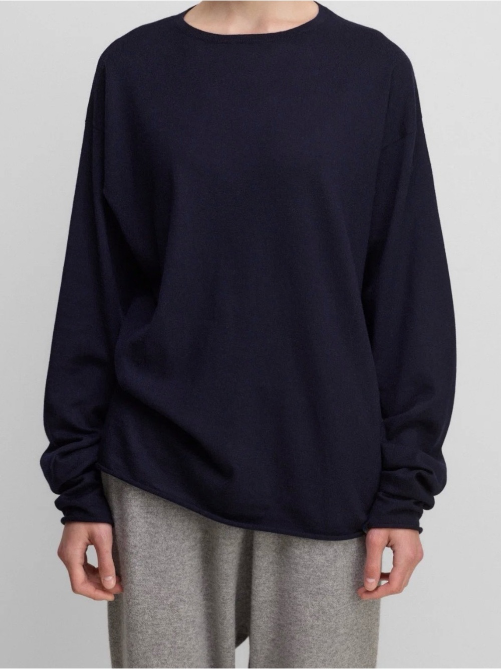 Extreme Cashmere X - Men's Crewneck Sweater - Navy